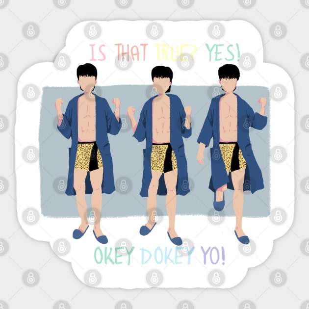 is that true? yes! okey dokey yo! Sticker by Celengan KOIn